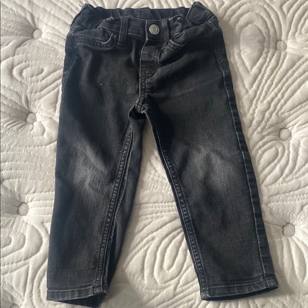 Kids Black Denim Jeans